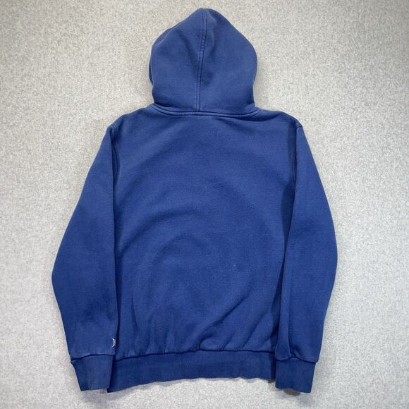 Hurley Hoodie Men’s Medium Blue Graphic Pullover Sweatshirt Drop Tag HMF21-02999 - Picture 5 of 12